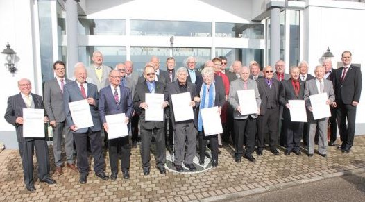 Verleihung Diamantener Meisterbrief