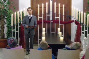 Nikolai Volz beim Hospizdienst